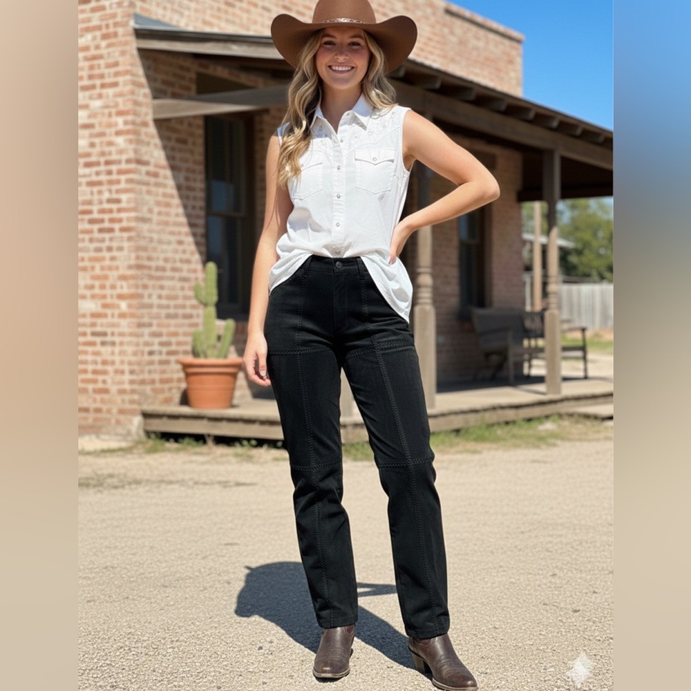 Elegant Black Corduroy Pants